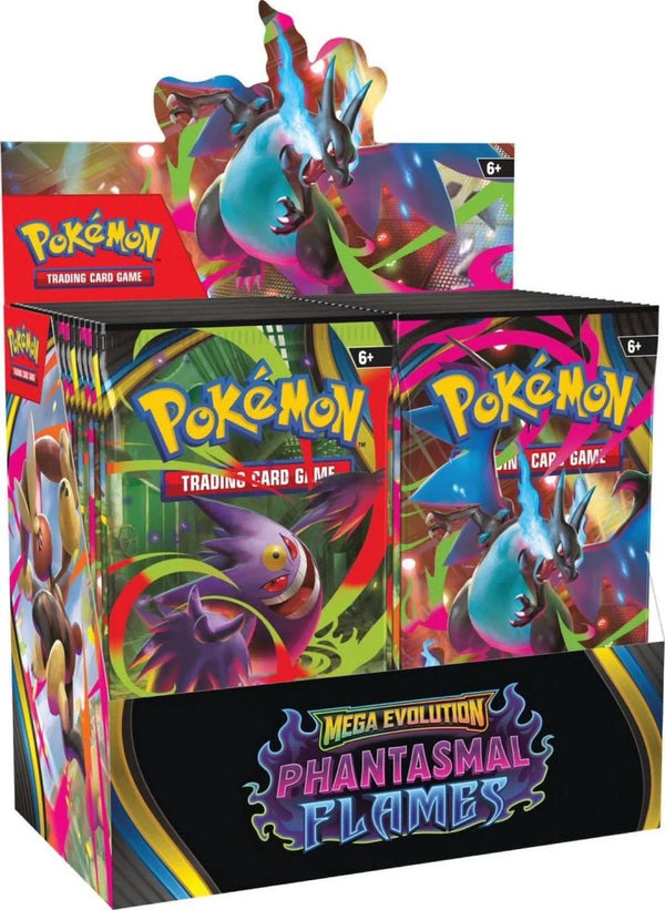 Booster Box Pokémon Megaevoluzione Fiamme Spettrali 36 buste edizione italiana