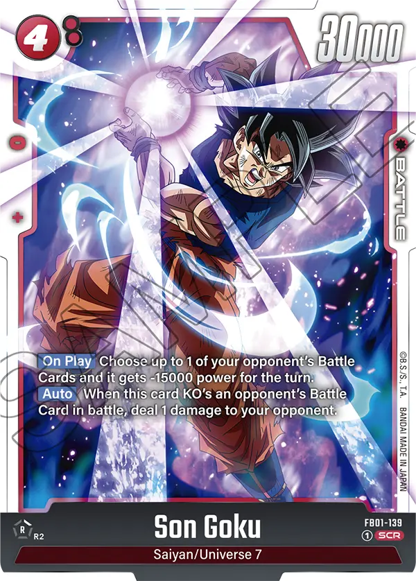 Son Goku FB01-139 Secret