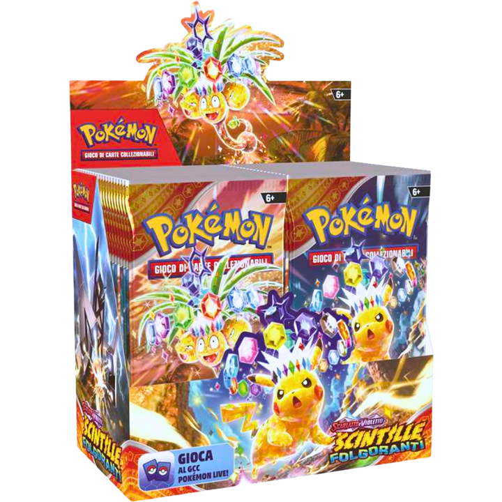 Pokemon - Scintille Folgoranti - Box da 36 buste (ITA) |Data Stimata 08 Novembre| - La Tana delle Pulci